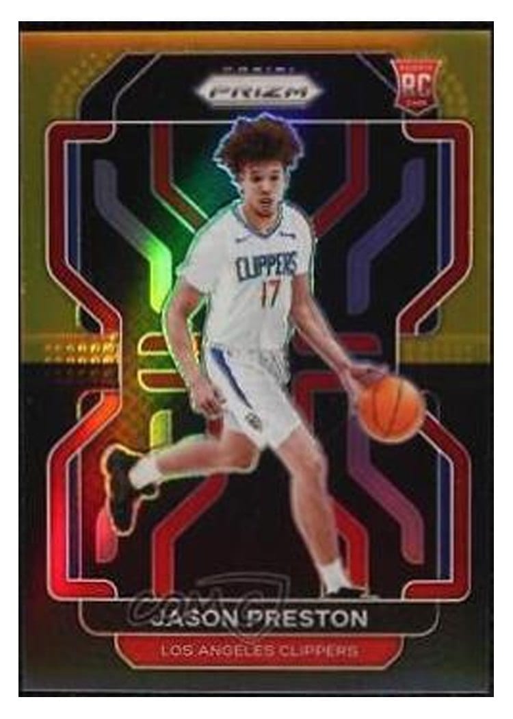 2021-22 Panini Prizm Base Set Jason Preston #327 card