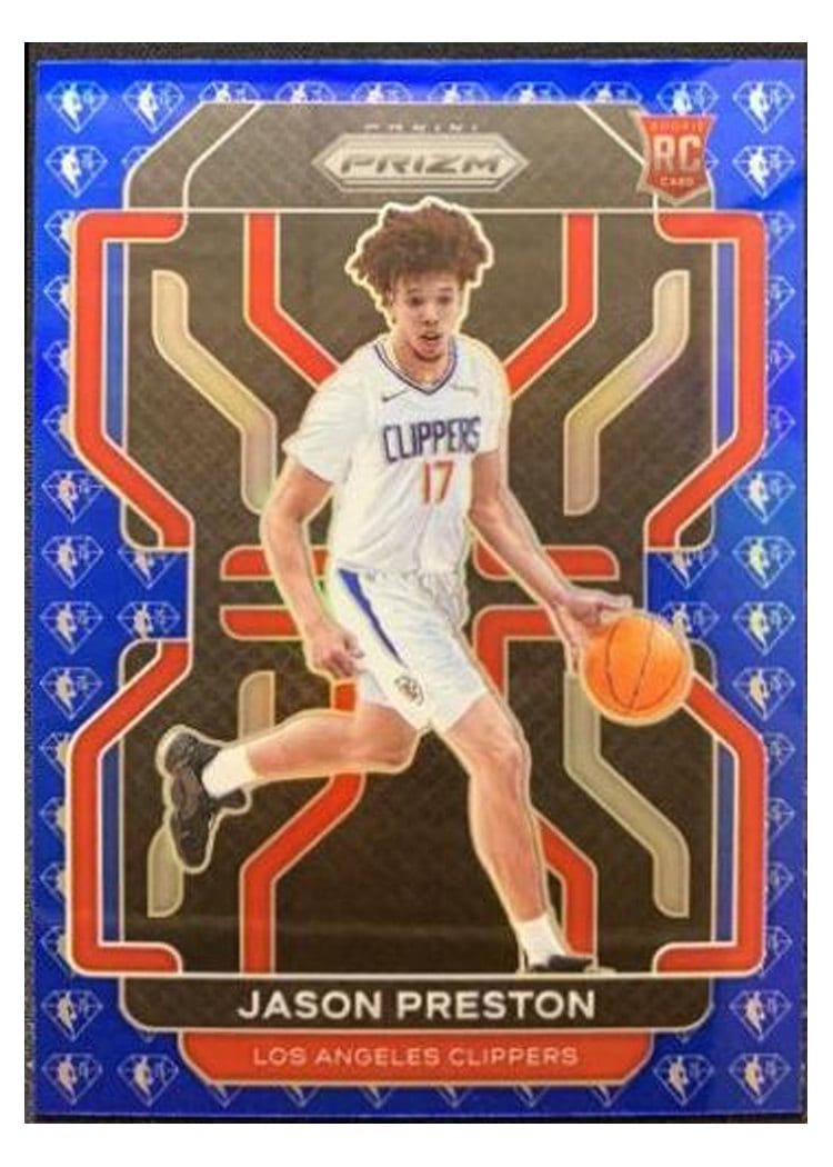 2021-22 Panini Prizm Base Set Jason Preston #327 card