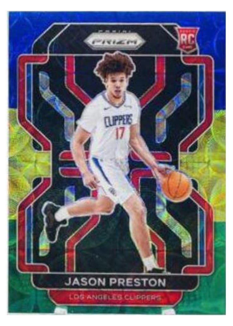 2021-22 Panini Prizm Base Set Jason Preston #327 card