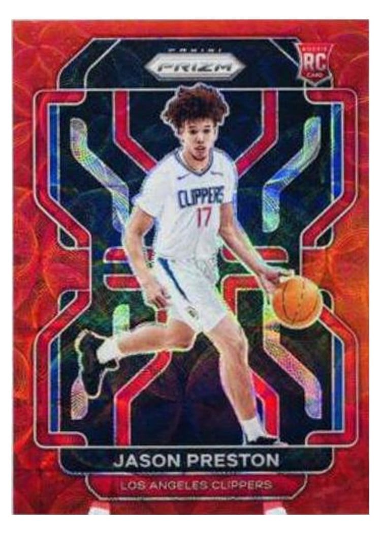 2021-22 Panini Prizm Base Set Jason Preston #327 card