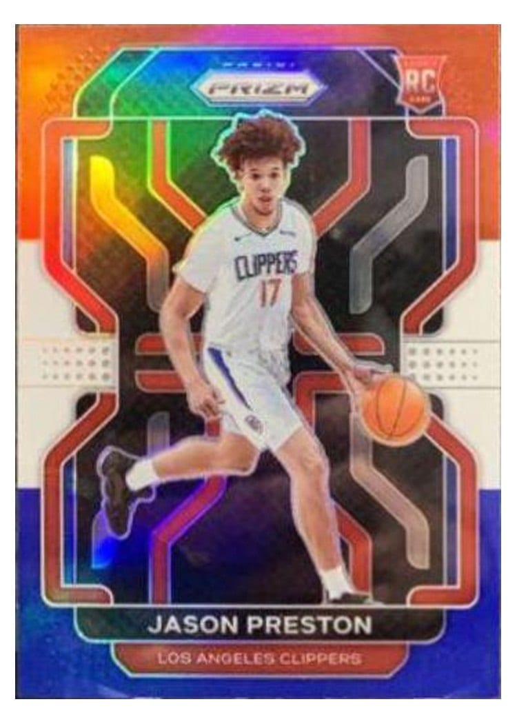 2021-22 Panini Prizm Base Set Jason Preston #327 card