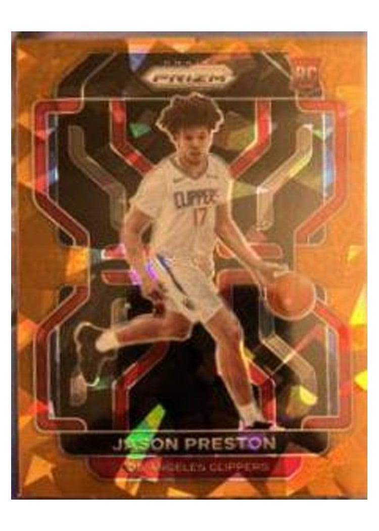 2021-22 Panini Prizm Base Set Jason Preston #327 card