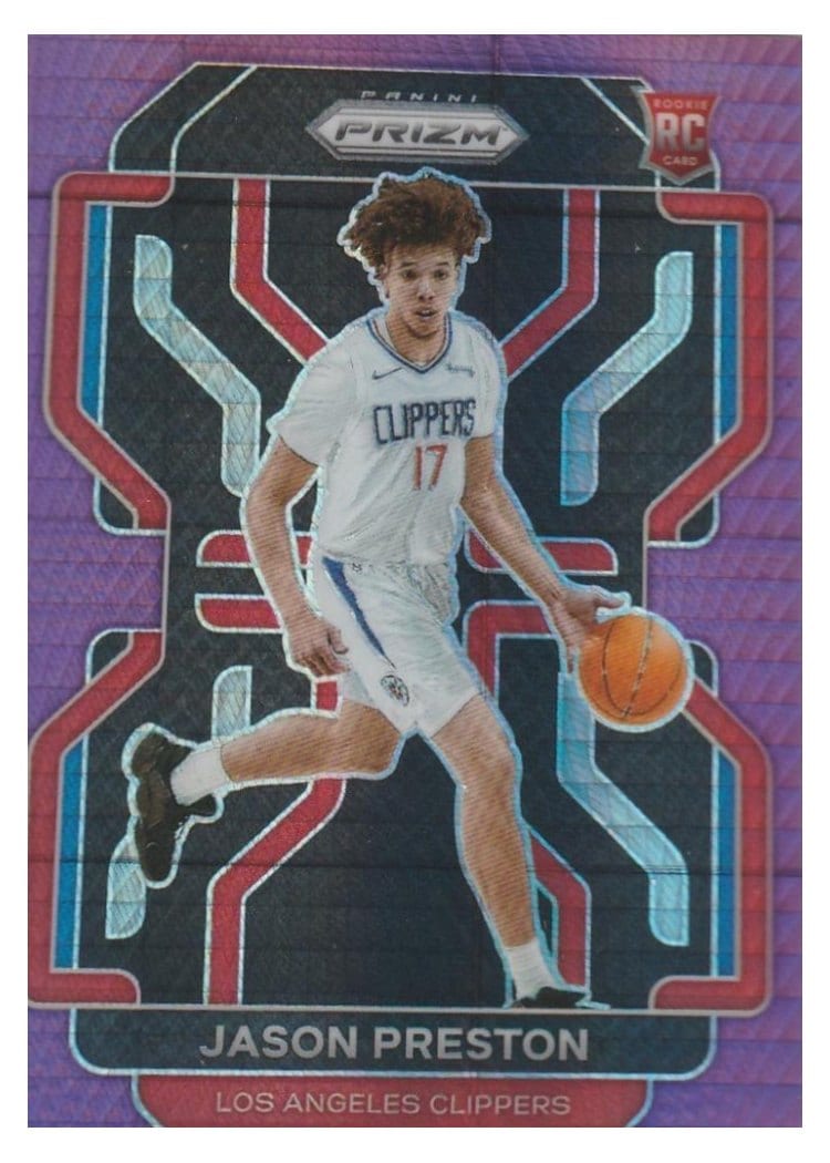 2021-22 Panini Prizm Base Set Jason Preston #327 card