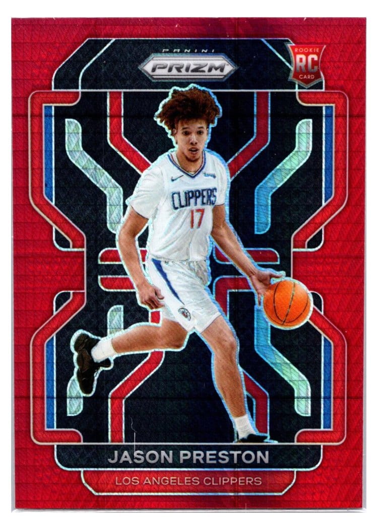 2021-22 Panini Prizm Base Set Jason Preston #327 card