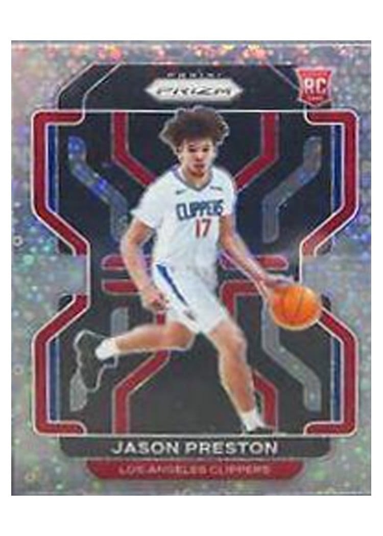 2021-22 Panini Prizm Base Set Jason Preston #327 card