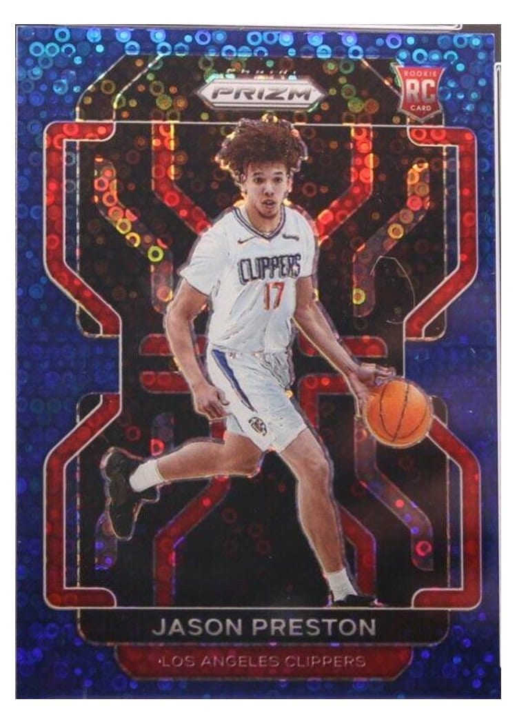 2021-22 Panini Prizm Base Set Jason Preston #327 card