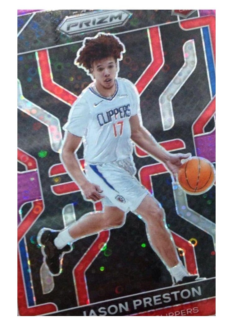2021-22 Panini Prizm Base Set Jason Preston #327 card