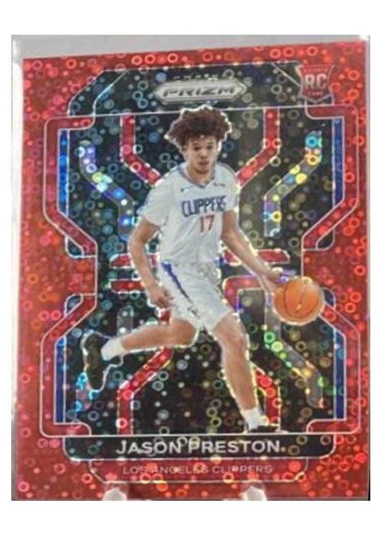 2021-22 Panini Prizm Base Set Jason Preston #327 card