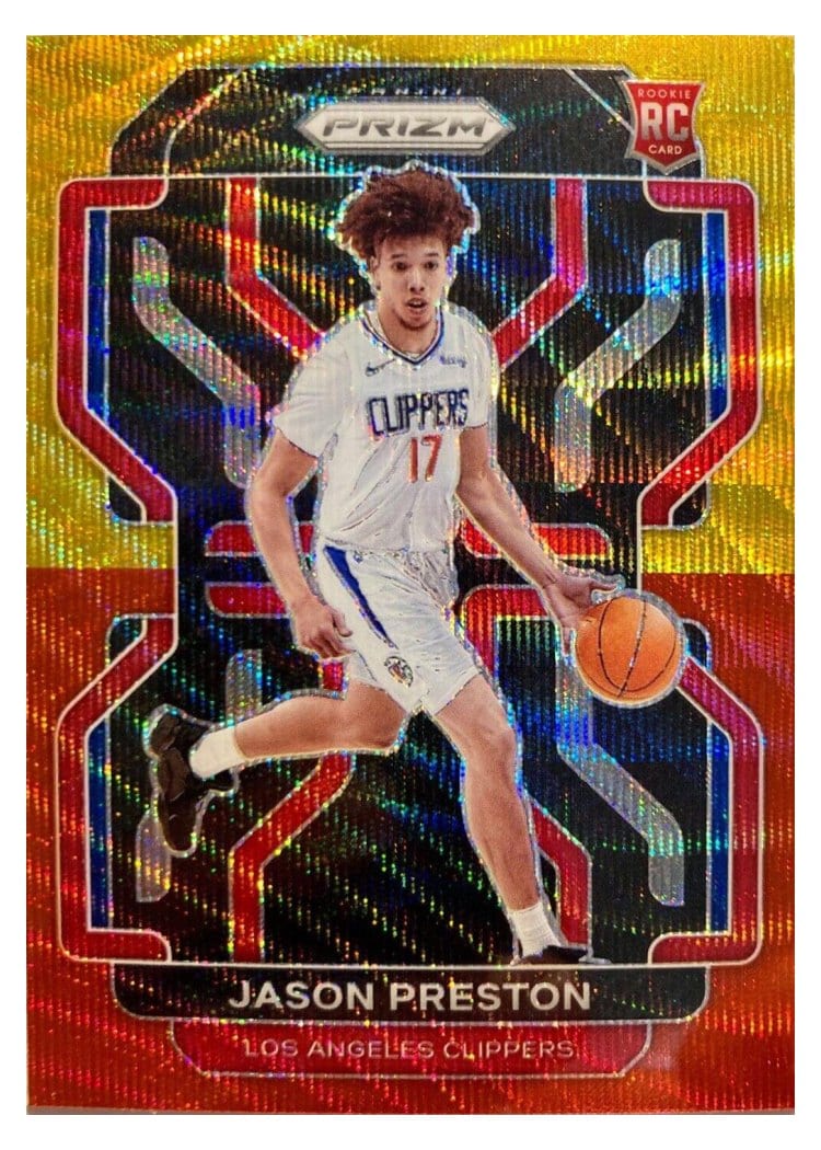 2021-22 Panini Prizm Base Set Jason Preston #327 card