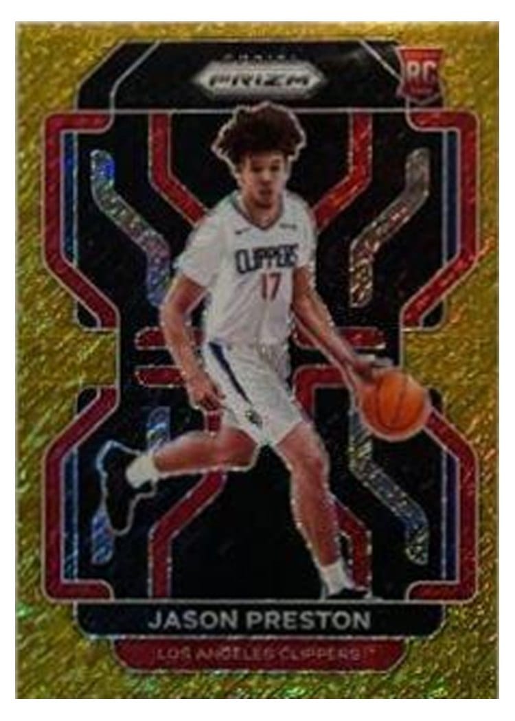 2021-22 Panini Prizm Base Set Jason Preston #327 card