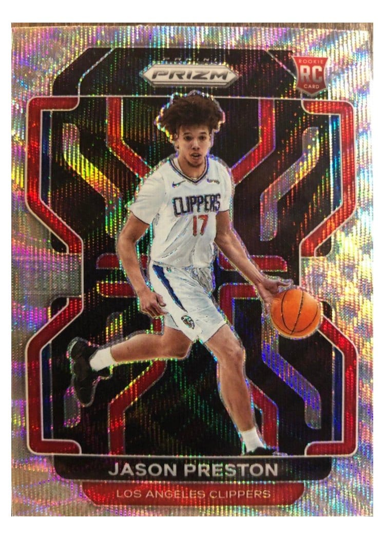 2021-22 Panini Prizm Base Set Jason Preston #327 card