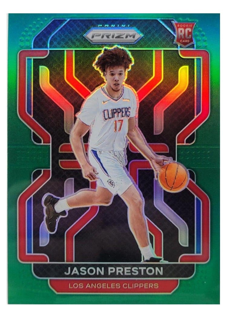 2021-22 Panini Prizm Base Set Jason Preston #327 card