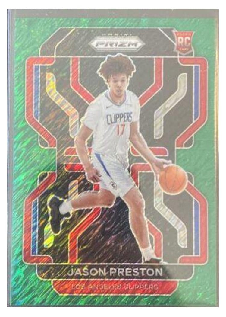 2021-22 Panini Prizm Base Set Jason Preston #327 card