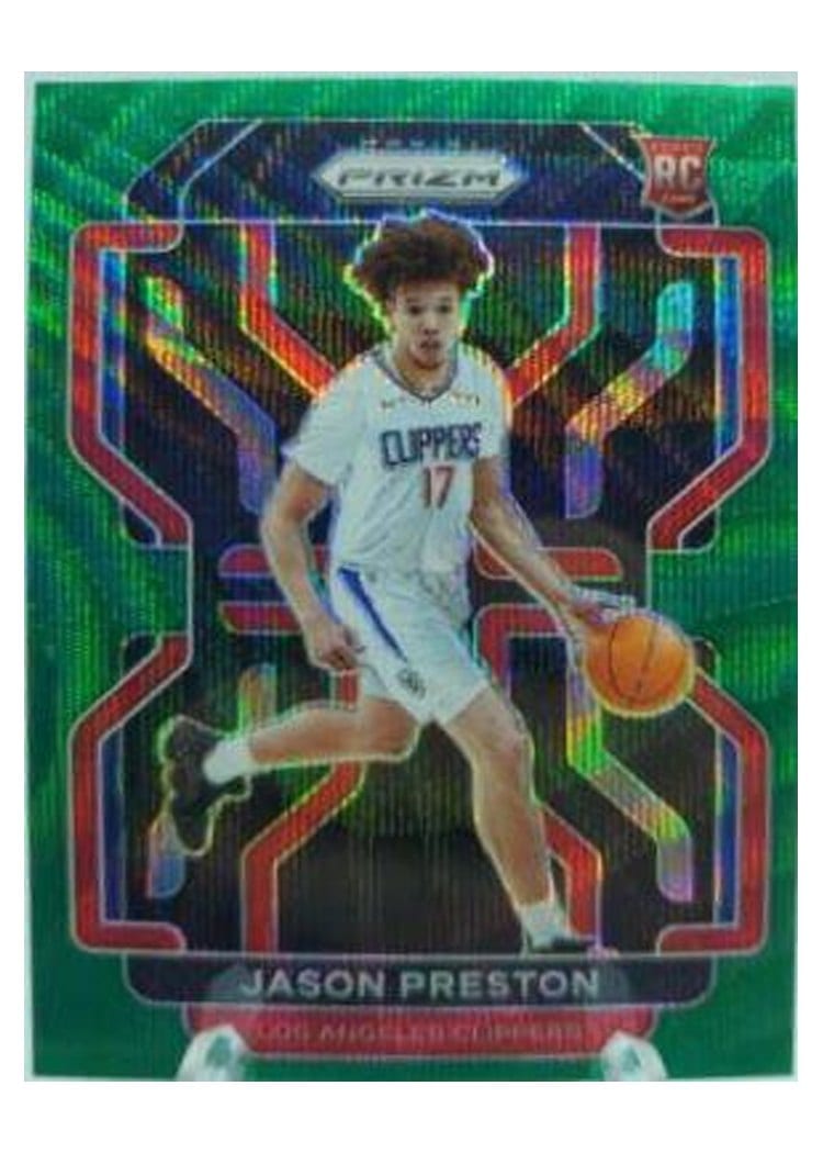 2021-22 Panini Prizm Base Set Jason Preston #327 card