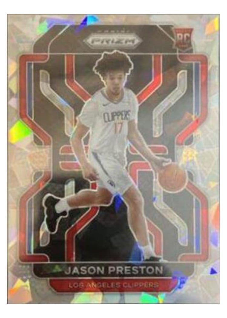 2021-22 Panini Prizm Base Set Jason Preston #327 card