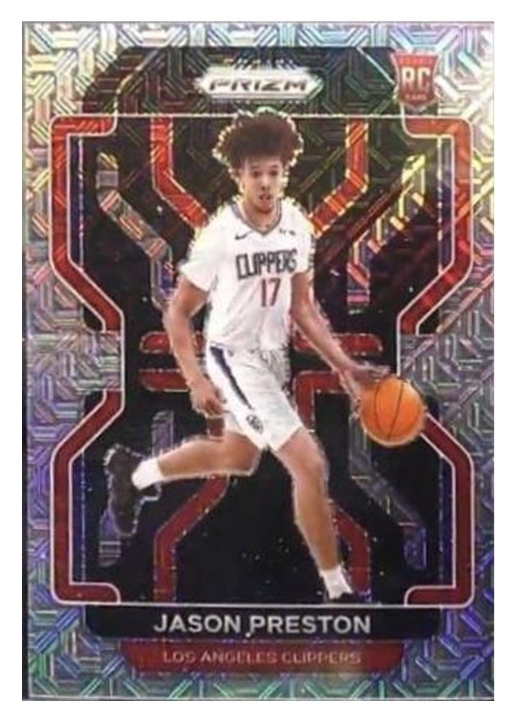 2021-22 Panini Prizm Base Set Jason Preston #327 card