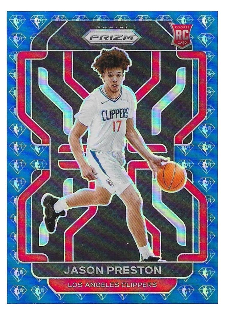 2021-22 Panini Prizm Base Set Jason Preston #327 card