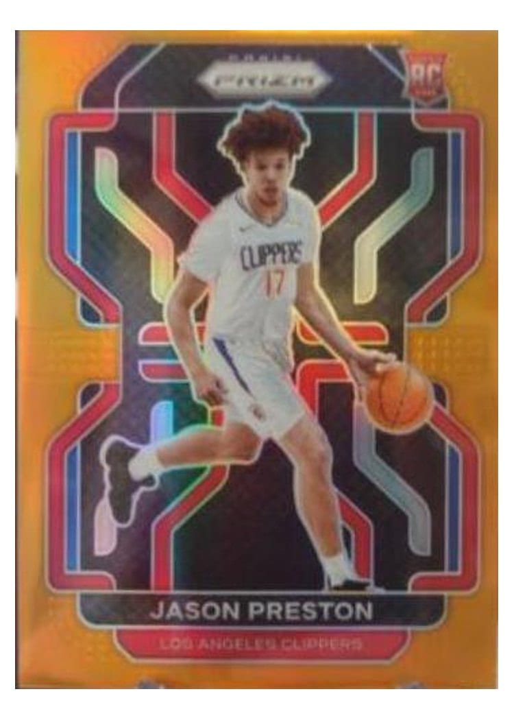 2021-22 Panini Prizm Base Set Jason Preston #327 card