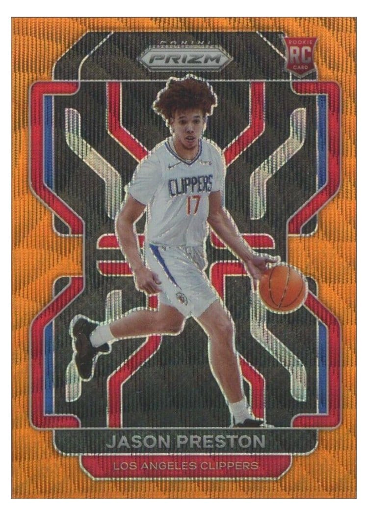 2021-22 Panini Prizm Base Set Jason Preston #327 card