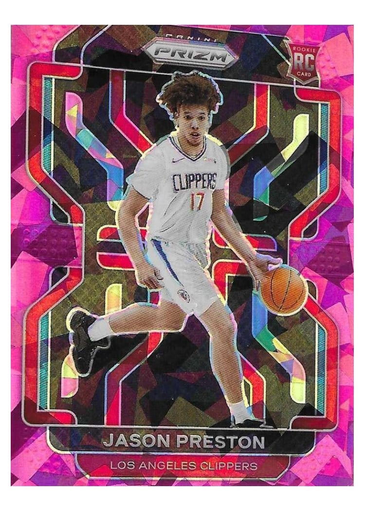 2021-22 Panini Prizm Base Set Jason Preston #327 card