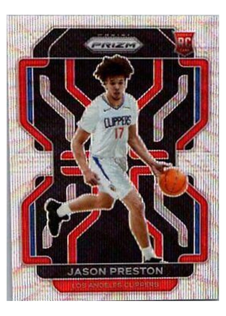2021-22 Panini Prizm Base Set Jason Preston #327 card
