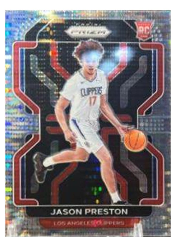 2021-22 Panini Prizm Base Set Jason Preston #327 card