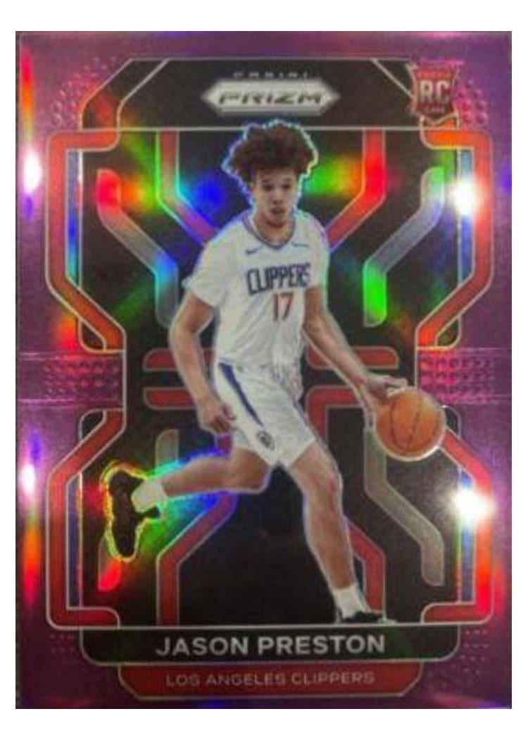2021-22 Panini Prizm Base Set Jason Preston #327 card