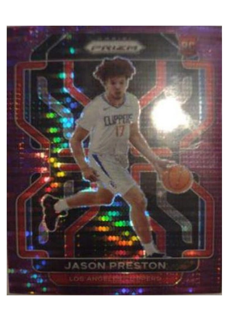 2021-22 Panini Prizm Base Set Jason Preston #327 card