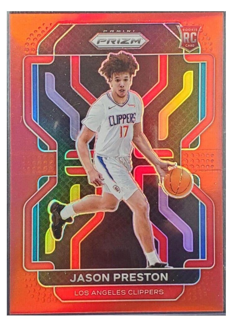 2021-22 Panini Prizm Base Set Jason Preston #327 card