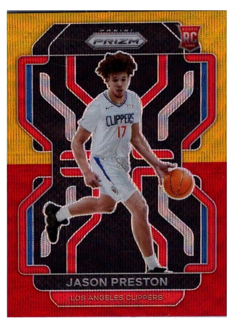 2021-22 Panini Prizm Base Set Jason Preston #327 card