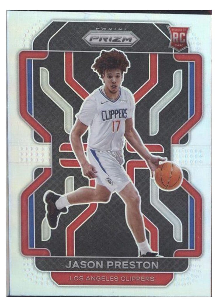 2021-22 Panini Prizm Base Set Jason Preston #327 card