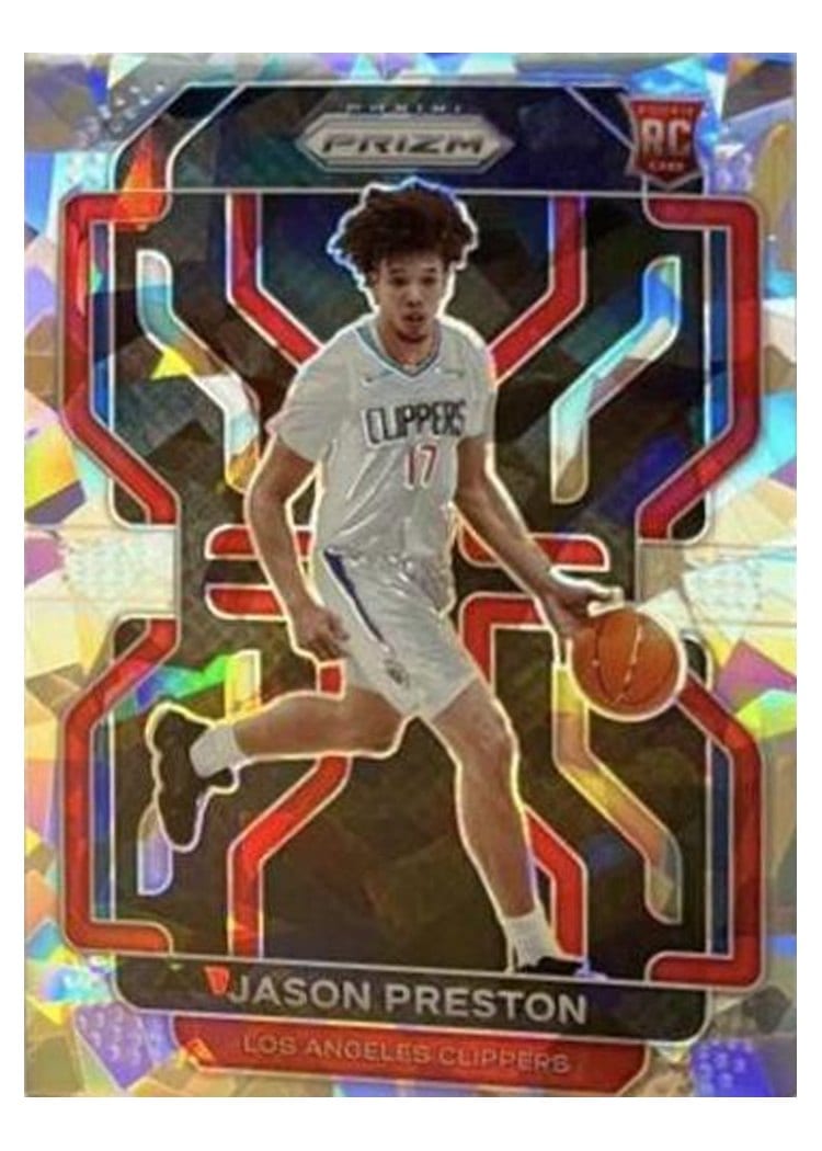2021-22 Panini Prizm Base Set Jason Preston #327 card