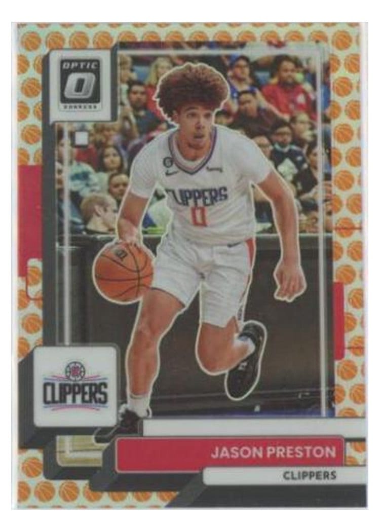 2022-23 Donruss Optic Base Set Jason Preston #140 card
