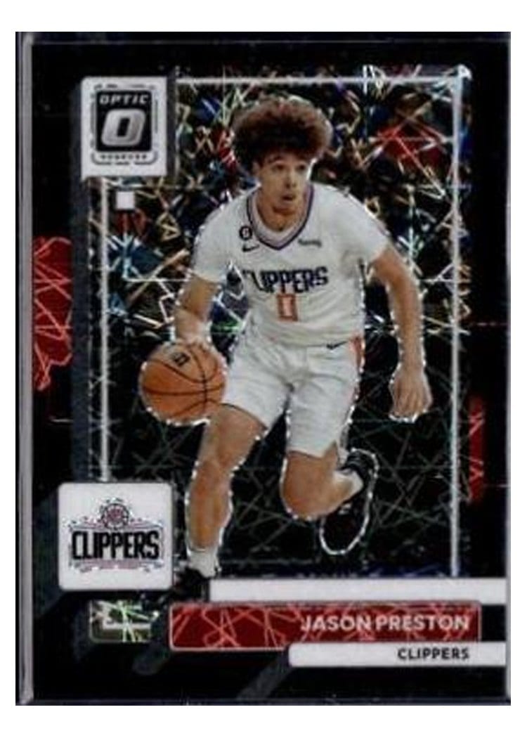 2022-23 Donruss Optic Base Set Jason Preston #140 card