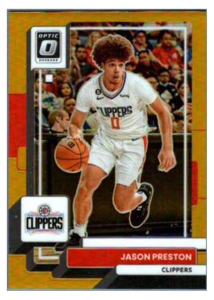 2022-23 Donruss Optic Base Set Jason Preston #140 card