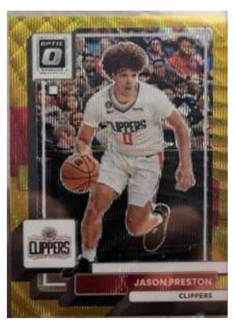 2022-23 Donruss Optic Base Set Jason Preston #140 card