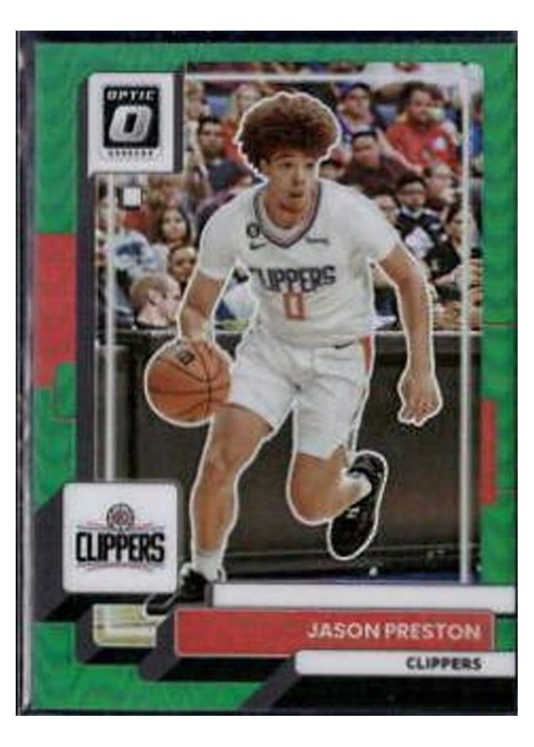 2022-23 Donruss Optic Base Set Jason Preston #140 card