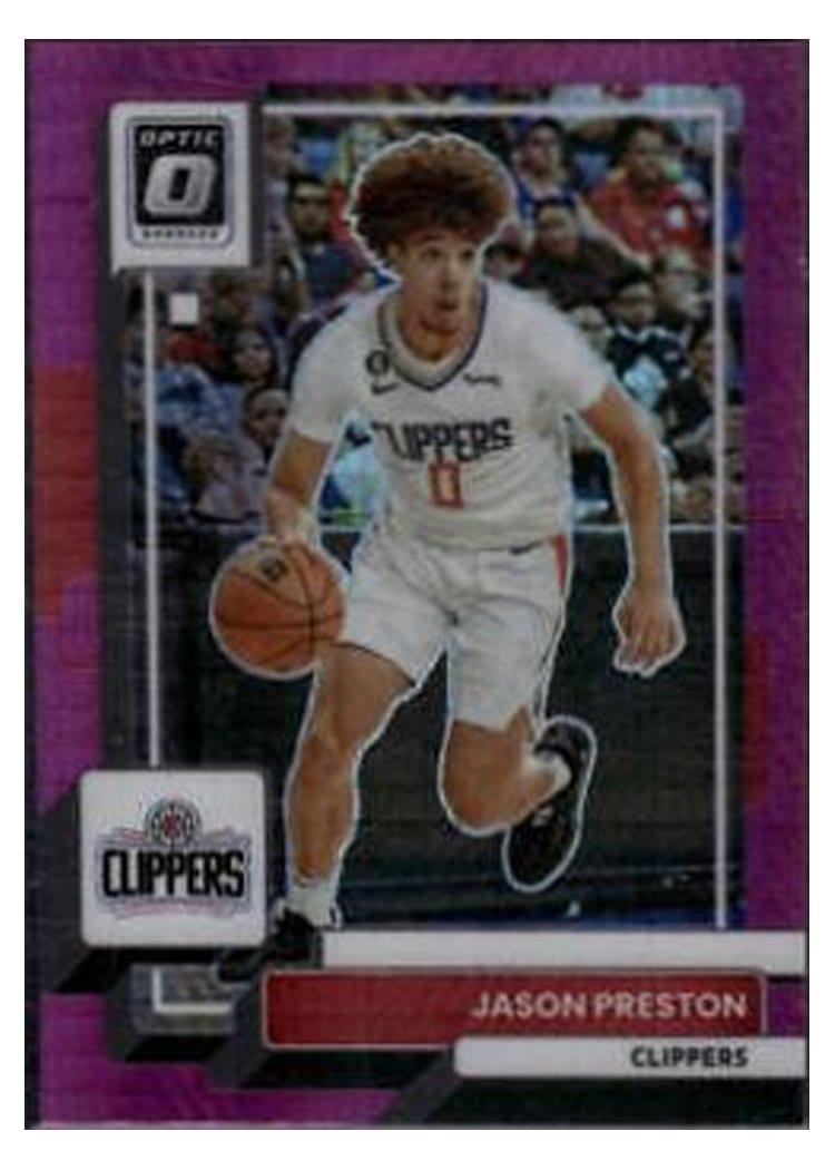 2022-23 Donruss Optic Base Set Jason Preston #140 card