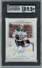 2020-21 Upper Deck Clear Cut Champs Jason Robertson #C-JR card