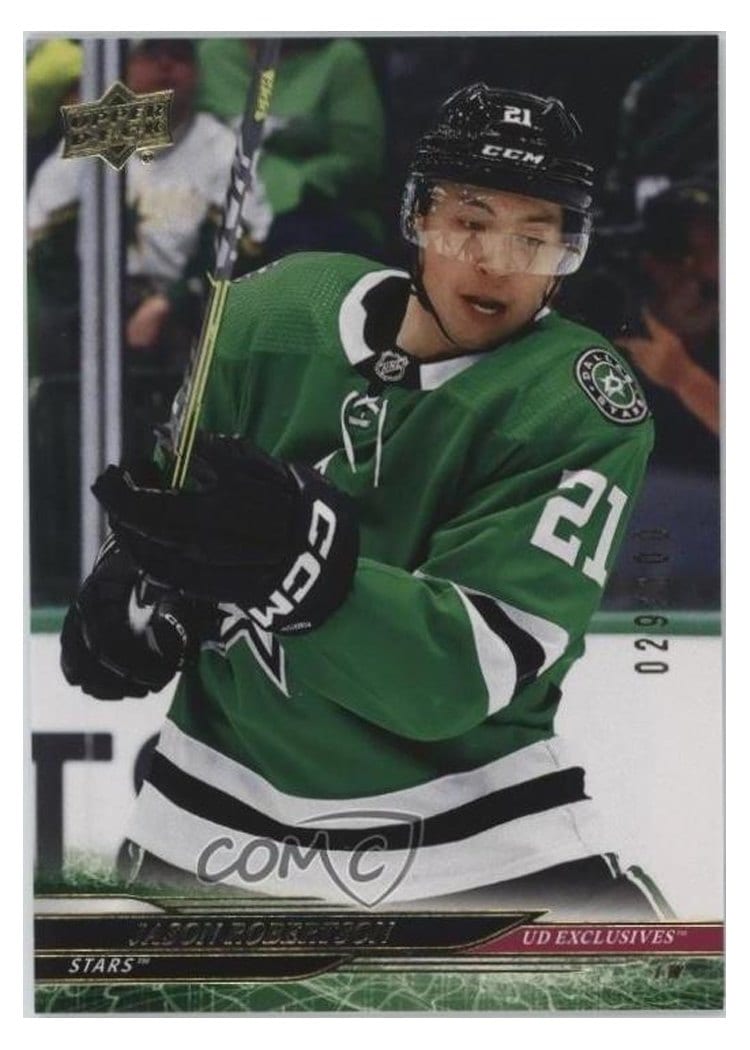 2024-25 Upper Deck Base Set Jason Robertson Exclusive #62 card