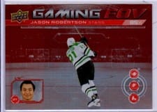 2024-25 Upper Deck Gaming FOV Jason Robertson #GFOV-15 card