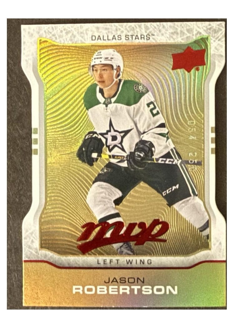 2024-25 Upper Deck MVP 2014-15 10th Anniversary Colors & Contours Jason Robertson #MR-21 card