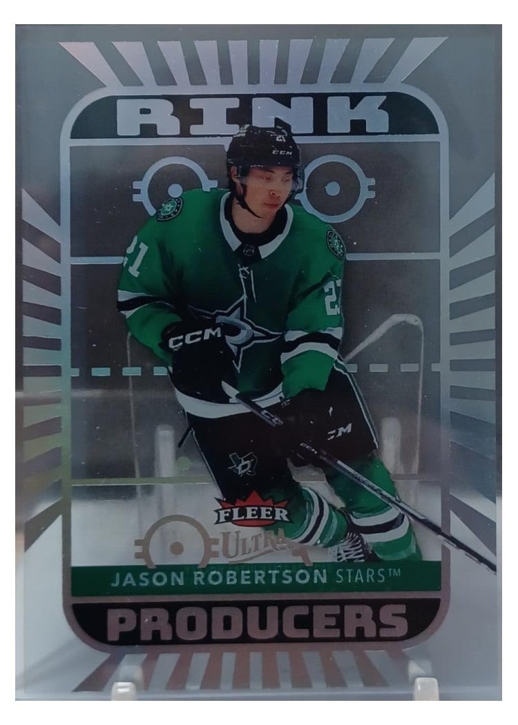2025-26 Fleer Ultra Rink Producers Jason Robertson #RP-1 card