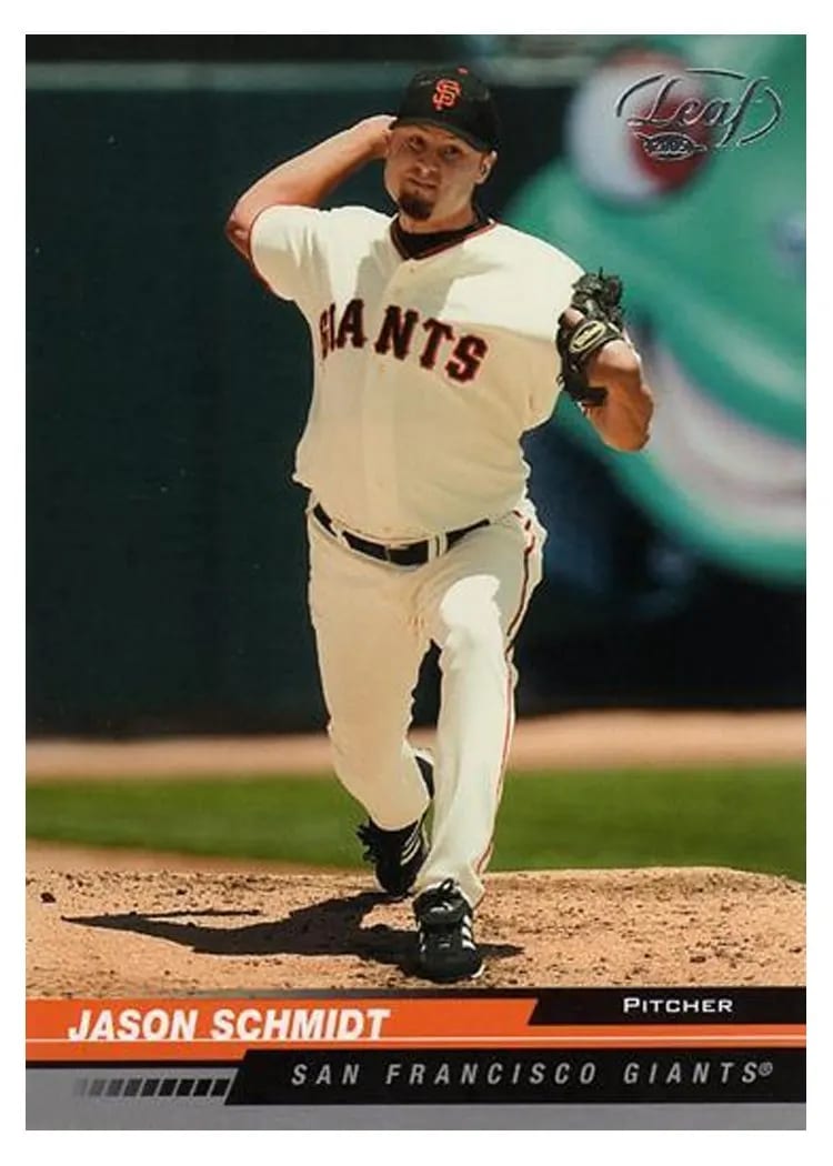 2005 Leaf Jason Schmidt #171 card