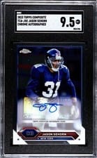 2023 Topps Composite Topps Chrome Autographs Set Jason Sehorn #TCA-JSE card