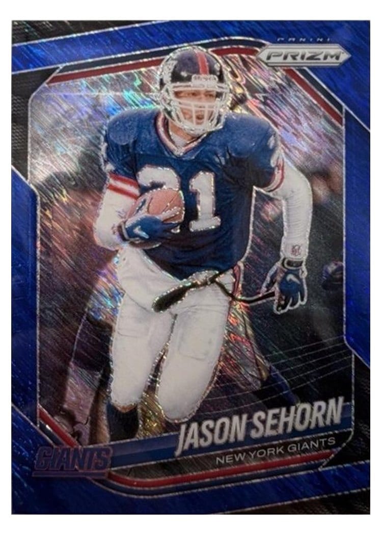 2025 Panini Prizm Base Set Jason Sehorn #29 card