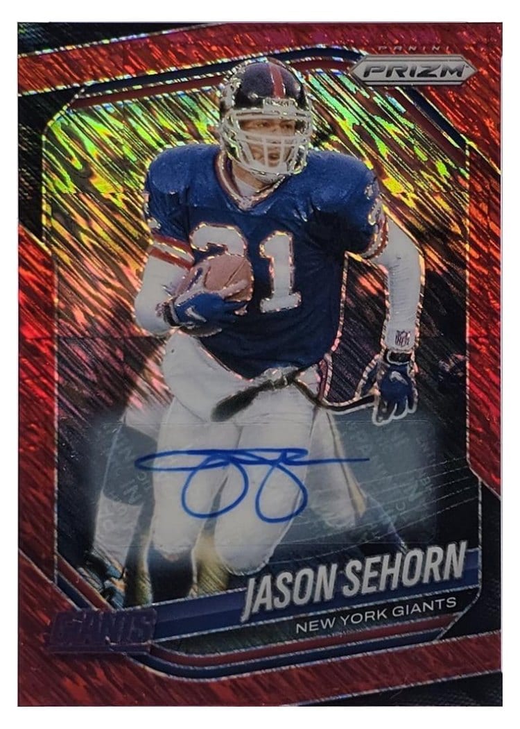 2025 Panini Prizm Base Set Jason Sehorn #29 card