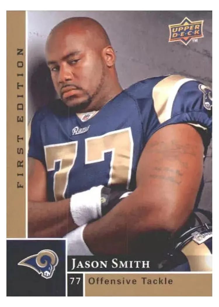 2009 Upper Deck First Edition Jason Smith #186 card