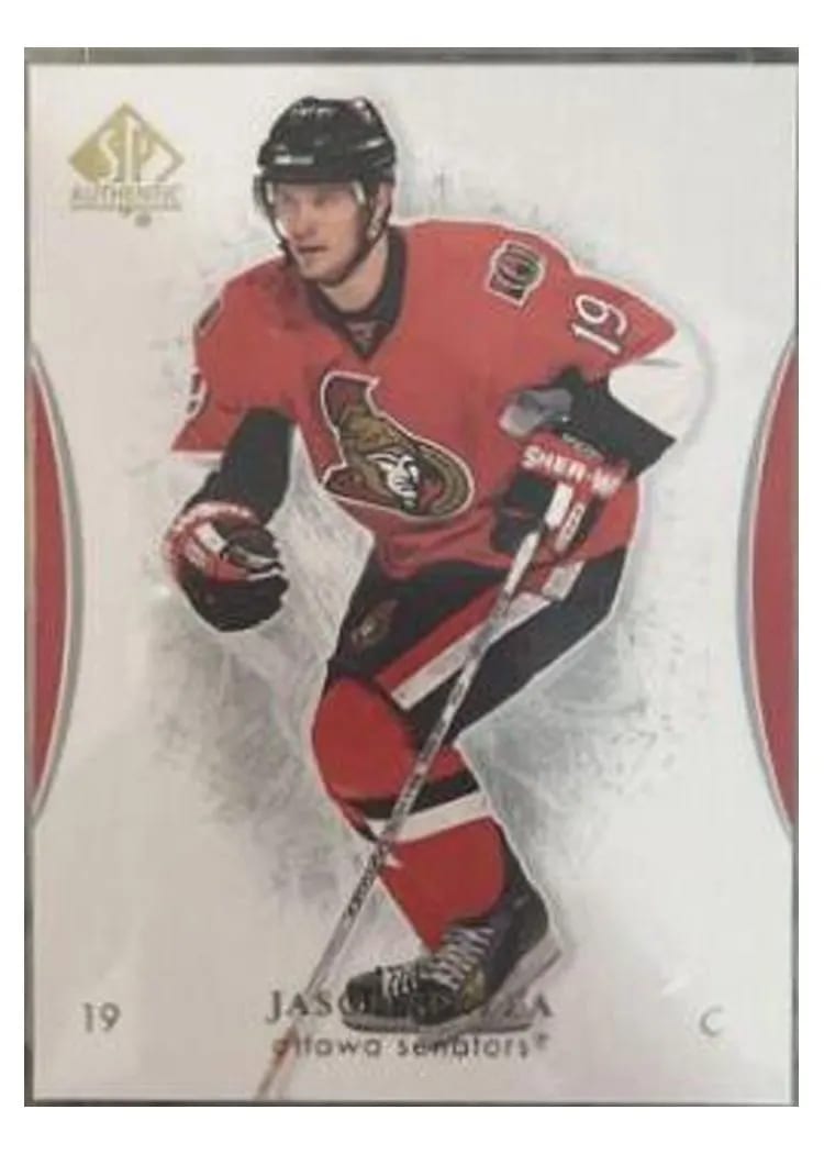 2007 SP Authentic Jason Spezza #40 card