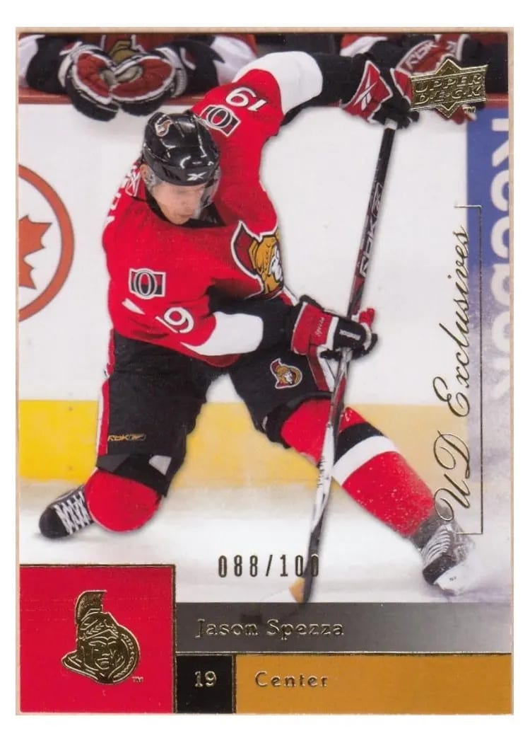 2009 Upper Deck Jason Spezza #22 card